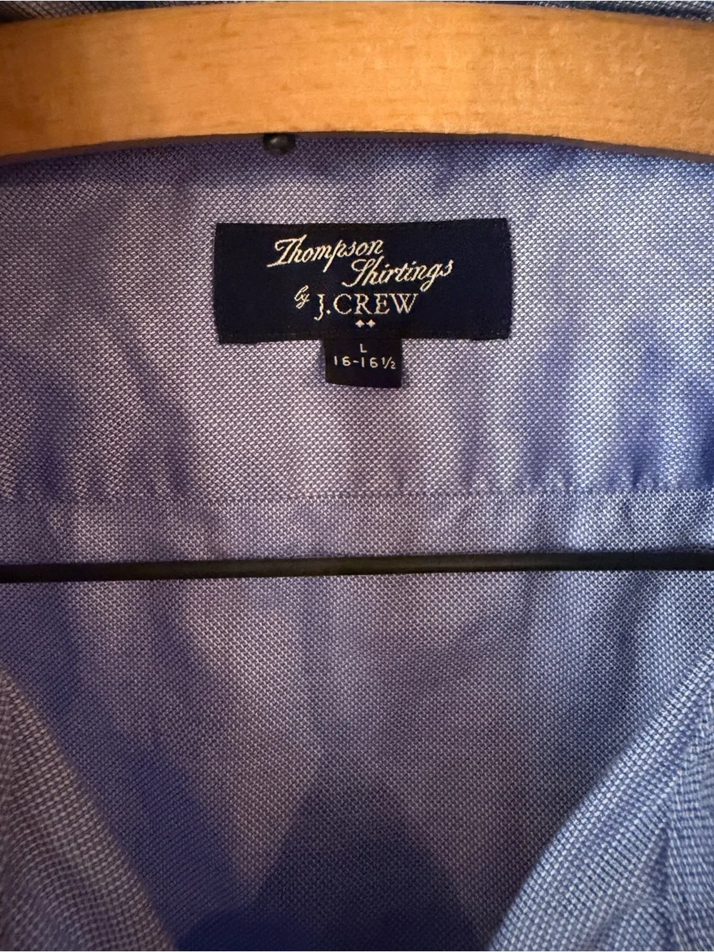 J. Crew Men's Light Blue Button-Up Dress Shirt